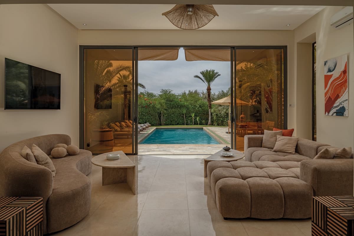Villa Aima — villa de luxe avec piscine chauffée et jardin, Marrakech